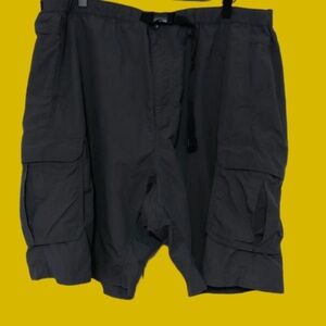 REÍ Charcoal Gray SPF 50 Cargo Shorts Size XXL